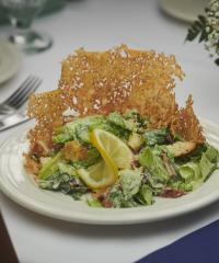 salad with lemon